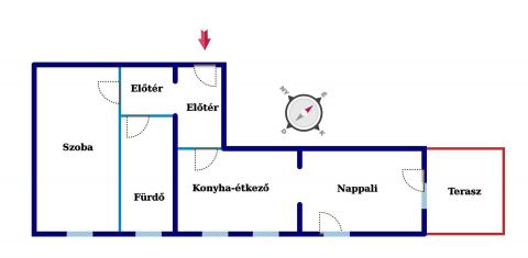 Eladó Lakás 8640 Fonyód Fonyódon felújított, földszinti, 77 nm-es társasházi lakás eladó a Balaton parttól 700 méterre kültéri medencés társasházban!