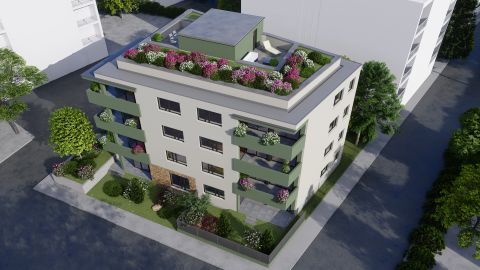 Eladó Lakás 9026 Győr , Révfalu új építés L8 harmadik emeleti lakás tetőterasszal
