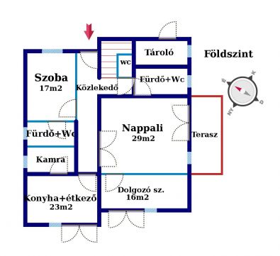 Eladó Ház 2131 Göd GÖD,  8 szobás, 296m2-es, több generáció együtt élésére alkalmas.