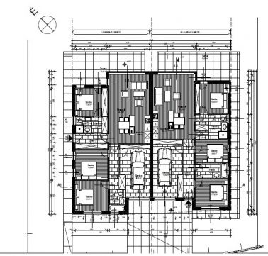 Eladó Ház 8800 Nagykanizsa Nagykanizsán, újépítésű, egyszintes, nappali + 3 hálós ikerházak a kertvárosban!
