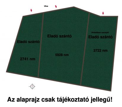 Eladó Mezőgazdasági 2174 Verseg Tatár-domb