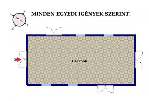 Eladó Ipari 6035 Ballószög 400 nm-es CSARNOK 10 Km-re Kecskemét mellett!