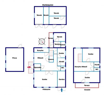 Eladó Ház 2360 Gyál 611 nm-es telken, belső 2 szintes,183 nm-es, 4 szobás, körbejárható, önálló családi ház