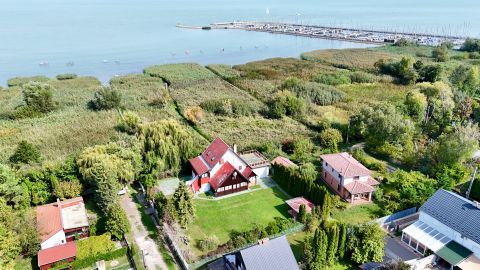 Eladó Ház 8646 Balatonfenyves Többgenerációs Ház, Vízparti telek további építési lehetőséggel
