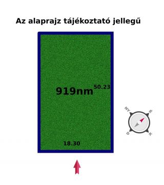 Eladó Telek 8192 Hajmáskér Hajmáskér új parcellázású részén