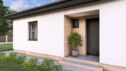 Eladó Ház 2700 Cegléd 96 m2-es új-építésű, nappali + 4 szobás, hőszivattyús családi ház 820 m2-es telken