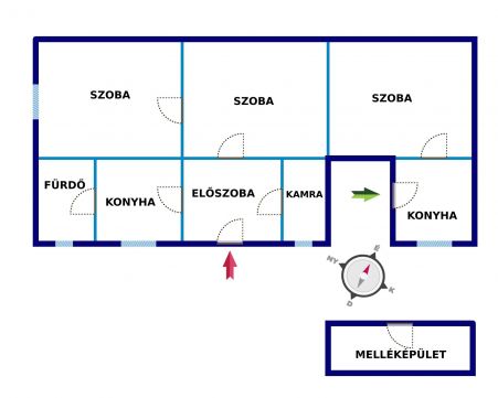 Eladó Ház 6000 Kecskemét A Mömax közelében felújítandó/bontandó családi ház eladó