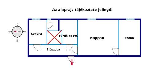 Eladó Lakás 1211 Budapest 21. kerület Központi, napfényes 2 szobás lakás eladó! 