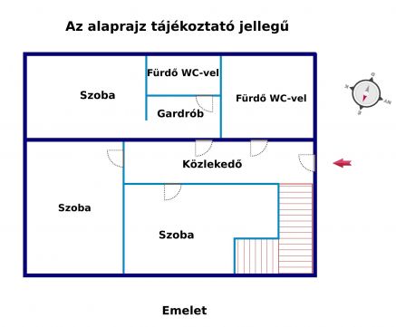 Eladó Ház 1222 Budapest 22. kerület Háros utca közelében 5 szobás újépítésű ingatlan Budafokon