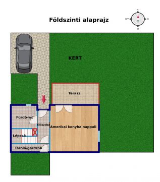 Eladó Ház 7630 Pécs Újhegyen ÚJÉPÍTÉSŰ  ikerház
