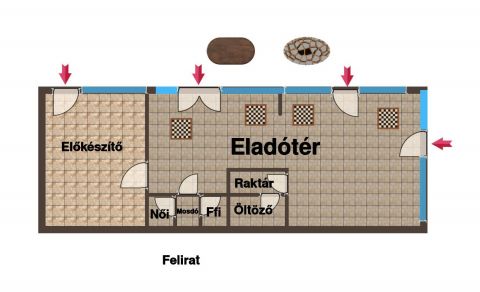 Eladó Üzlethelyiség 2510 Dorog 