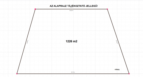 Eladó Telek 9222 Hegyeshalom Stettni-tó környéke 
