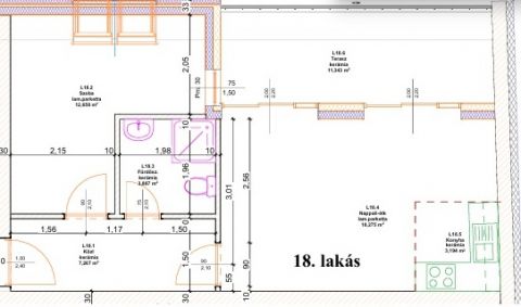 Eladó Lakás 4400 Nyíregyháza Autóbusz pályaudvar közelében, ÚJ ÉPÍTÉSŰ társasházak