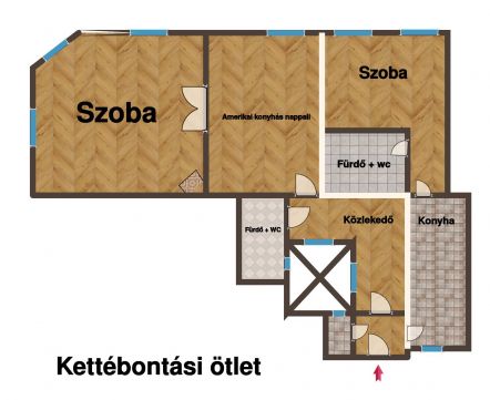 Eladó Lakás 1086 Budapest 8. kerület II. János Pál pápa tér közelében