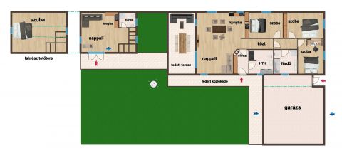 Eladó Ház 9700 Szombathely Újperint lakóparkban 2 IN 1 !! családiház +külön kis lakrész