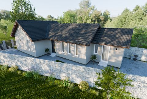 Eladó Ház 2364 Ócsa , 3 szoba+nappalis, újéptésű, önálló családi ház