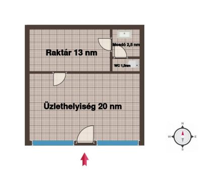 Kiadó Üzlethelyiség 4400 Nyíregyháza 