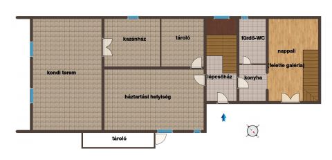 Eladó Ház 6044 Kecskemét Hetényegyházán 3 lakóegységes családi ház, dupla garázs