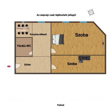 Eladó Lakás 1046 Budapest 4. kerület Újpest Szent László téren 2 szobás lakás eladó