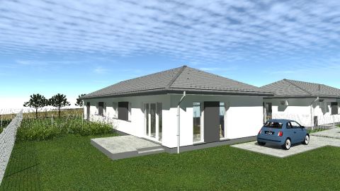 Eladó Ház 9700 Szombathely , OLAD - ÚJ ÉPÍTÉSŰ, KERTES HÁZAK/IKERHÁZAK