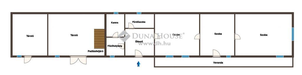 2856 Szákszend , Hangulatos verandás családi ház nagy telken — 1/30
