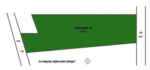 Eladó Telek 8230 Balatonfüred Balatonfüred kedvelt kertvárosi övezetében