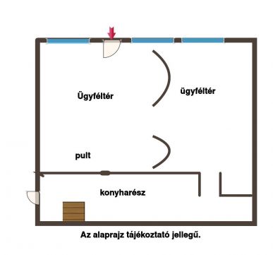 Kiadó Üzlethelyiség 7621 Pécs 