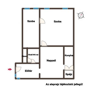 Eladó Lakás 8500 Pápa Szentilonay József utca