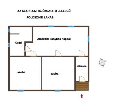 Eladó Ház 2200 Monor Monor, földszinti lakás