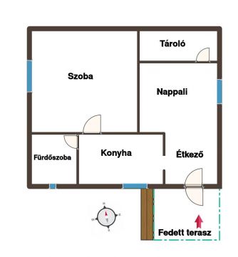 Eladó Lakás 2225 Üllő Üllő Monorhoz közel eső részén, önálló kis ház, kis telekkel