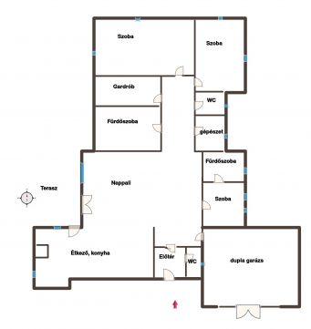 Eladó Ház 6000 Kecskemét Gyönyörű ház Kadafalván