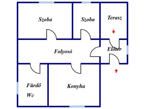 Eladó Ház 2432 Szabadegyháza 2432 Szabadegyháza, Központ