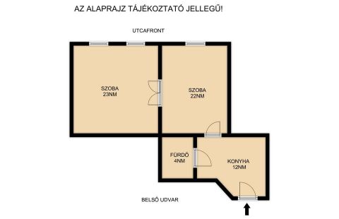 Eladó Lakás 1081 Budapest 8. kerület 1084 Budapest 8, II. János Pál pápa tér