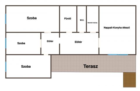 Eladó Ház 7720 Pécsvárad Felújított 3 szoba+nappalis ház Pécsváradon eladó.