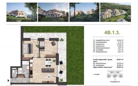 Eladó Lakás 1038 Budapest 3. kerület , Csillaghegy 