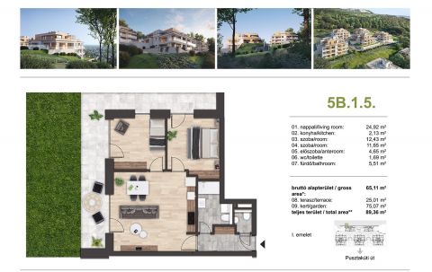 Eladó Lakás 1038 Budapest 3. kerület , Csillaghegy 