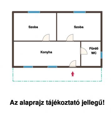 Eladó Ház 2162 Őrbottyán Őrbottyánban 2 szobás családi ház eladó