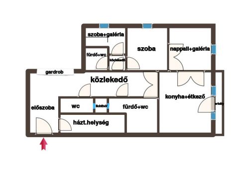 Kiadó Lakás 1136 Budapest 13. kerület Hegedüs Gyula utca