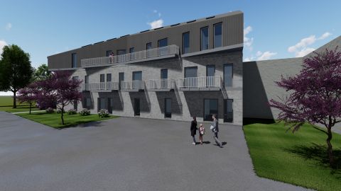 Eladó Lakás 5000 Szolnok , Új építésű társasházi lakások 31-70nm között, autóbeálló és garázsok.