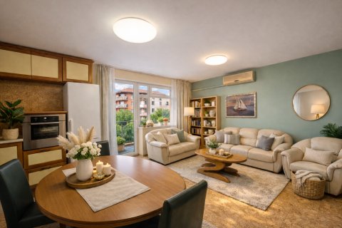 Eladó Lakás 1047 Budapest 4. kerület Újpest Juharliget zárt lakópark 3 szobás 1.emeleti lakás