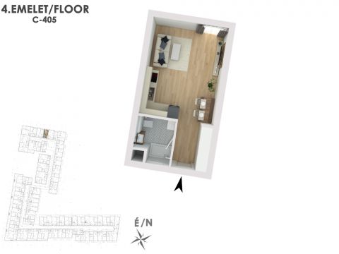 Eladó Lakás 1138 Budapest 13. kerület Lakópark a Duna partján: Otthonod a vízparti életstílus közepén!