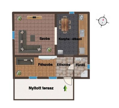 Eladó Ház 2174 Verseg Verseg Kálló felé eső részén