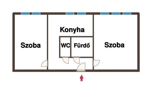 Eladó Lakás 6000 Kecskemét Lóverseny utca 