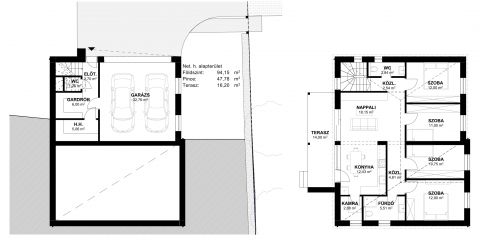 Eladó Ház 2217 Gomba Önálló, újépítésű családi ház, garázzsal, 1000 nm-es telek.