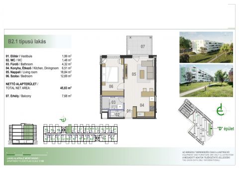 Eladó Lakás 4030 Debrecen , MODERN, FIATALOS ÚJ LAKÁSOK