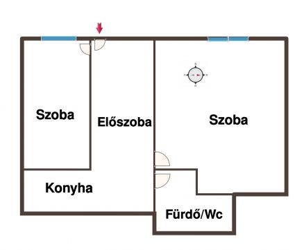 Kiadó Lakás 1054 Budapest 5. kerület 