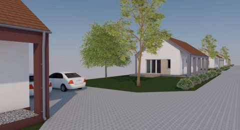 Eladó Ház 2465 Ráckeresztúr , Nappali + 3 szobás önálló ház idei átadással