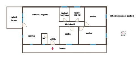 Eladó Ház 2465 Ráckeresztúr Nappali + 3 szobás önálló ház idei átadással (C.épület)