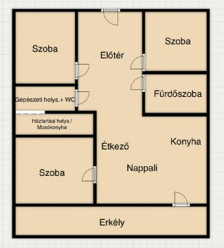 Eladó Lakás 3508 Miskolc 3530 Miskolc, Belváros