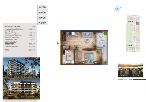 Eladó Lakás 1138 Budapest 13. kerület 